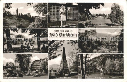 72145382 Bad Duerkheim Standbild Pfaelzer Winzer Kurpark Ruine-Hardenburg Ruine- - Bad Dürkheim