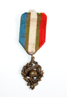 MEDAILLE INSIGNE MILITAIRE, UNC UNION NATIONALE DES COMBATTANTS GUERRE 14-18 WWI / ANTIQUE MEDAL MILITARIA   (1303.4) - Francia