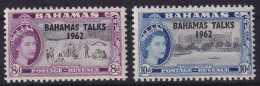 BAHAMAS 1963 - CONFERENCIA DE NASSAU - YVERT 170/171** - 1859-1963 Colonia Británica