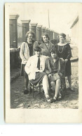 Carte-Photo BERK-Plage - Femmes Sur La Plage - Berck