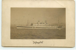 Carte-Photo - Navire Hôpital - "Lafayette" - Red Cross