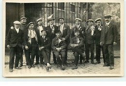 Carte-Photo - Groupe De Conscrits - A Identificar