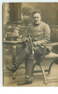 Carte-Photo - Emile Anthoine En Tenue De Militaire - Leichtathletik