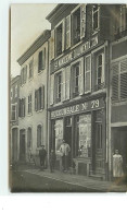 Carte-Photo - Devanture Magasin Société Nanceienne D'Alimentation - Succursale N°79 - Winkels