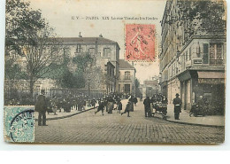 PARIS XIX - La Rue Tandou Les Ecoles - Distretto: 19