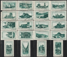 Vignettes/ Vinhetas, Portugal - 1928, Paisagens E Monumentos -||- Série Complète - MNG, Sans Gomme - Local Post Stamps