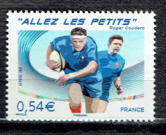 "Allez Les Petits" : Timbre Annonce De La 6ème Coupe Du Monde De Rugby En France - Neufs