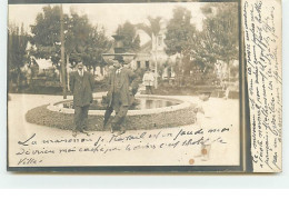 GUARATINGUETA - RPPC - Fontaine Près De L'Hôtel De Ville - Otros