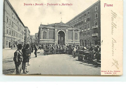 FIUME - Pesceria E Mercatti - Fischmarkt U. Markthalle - Kroatië