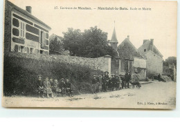 Environs De Meulan - MONTALET-LE-BOIS - Ecole Et Mairie - Andere & Zonder Classificatie