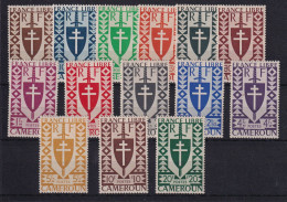 D 814 / COLONIE CAMEROUN / N° 249/262 NEUF** COTE 16.50€ - Unused Stamps