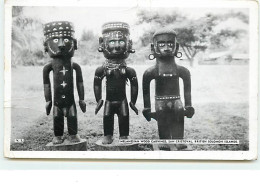 SALOMON - Melanesian Wood Carvings, San Cristoval, British Solomon Islands - Solomon Islands