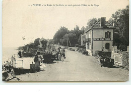 PORNIC - La Route De Ste-Marie Au Rond-point De L'Hôtel De La Plage - Pornic