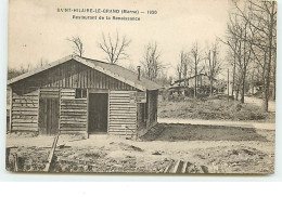 SAINT-HILAIRE-LE-GRAND - Restaurant De La Renaissance - Sonstige & Ohne Zuordnung