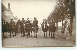 Carte-Photo De NOVION-PORCIEN - Cavalcade  1923 - Photo Blot à Sault Les Rethel - Sonstige & Ohne Zuordnung