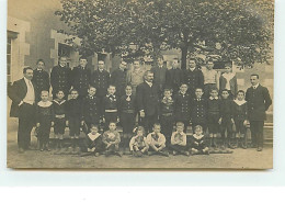 Carte-Photo De Classe D'une école - Schools