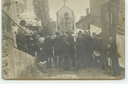 Carte-Photo D'une Procession - A Identifier