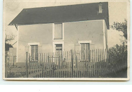 OUANCE - Carte-Photo - Maison - A. Rimbault Photo Epernon - Other & Unclassified