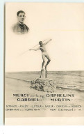 Merci Pour Des Deux Orphelins Gabriel Murtin - Gymnaste, Athlète, Lutteur, Nageur ... - Combattant De La Guerre 1939-40 - Other & Unclassified