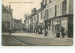MILLY - Rue Langlois - Hôtel Du Lion D'Or - Milly La Foret