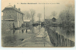 MEULAN-HARDRICOURT - Rue Du Bac (Crue De Janvier 1910) - Meulan