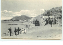 MALAGA - Playa De La Malagueta - Train - Malaga