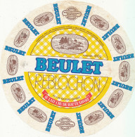 G F 1629  /  ETIQUETTE DE FROMAGE -  REBLOCHON    BEULET   FROMAGERIE GIROD A BEAUMONT   HAUTE  SAVOIE - Käse