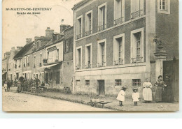 SAINT-MARTIN-DE-FONTENAY - Route De Caen - Café Veuve Fontaine - Autres & Non Classés