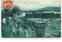 L'ARBA - La Place Au Départ Du Train - Otros & Sin Clasificación