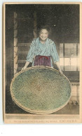 JAPON - The Silk Worms About 20 Days After They Hatched - Ver à Soie - Autres & Non Classés