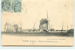 VIABON - Moulin Et Chemin De Lavo - Moulin à Vent - Autres & Non Classés