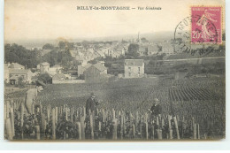 RILLY-LA-MONTAGNE - Vue Générale - Travail De La Vigne - Vin - Rilly-la-Montagne