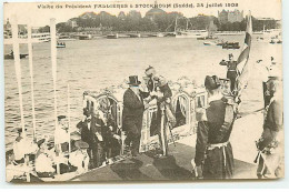 Suède - STOCKHOLM - Visite Du Président Fallières , Le 24 Juillet 1908 - Société Des Ecrémeuses Alfa-Laval - Suecia