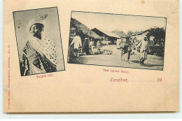 Tanzanie - ZANZIBAR - Swahili Girl - Tish Market Street - Tansania