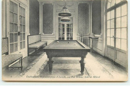 PARIS XVI - Etablissement Hydrothérapique D'Auteuil - Salle De Billard - Billard Français - Paris (16)