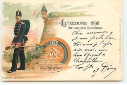 Luxembourg - LETZEBURG 1898 - Freiwilligen Compagnie - Louis Kuschmann - Andere & Zonder Classificatie