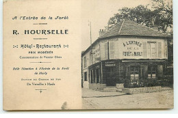 ROCQUENCOURT - A L'Entrée De La Forêt De Marly - R. Hourselle - Hôtel-Restaurant - Ancienne Maison Landeau - Rocquencourt