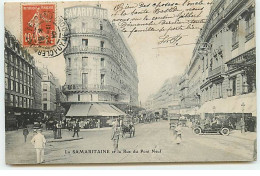 PARIS I - La Samaritaine Et La Rue Du Pont Neuf - Carte Publicitaire Potages Maggi - Paris (01)