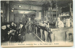 PARIS II - 3, Rue Volney - William's American Bar - Distretto: 02