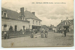NEUVILLE-SUR-SARTHE - Le Centre Du Bourg - Café - Other & Unclassified