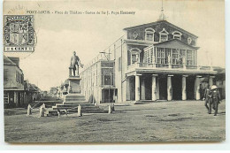 Maurice - PORT-LOUIS - Place Du Théâtre - Statue De Sir J. Pope Hennessy - Mauritius