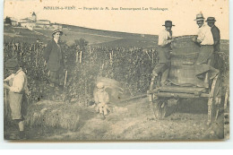 MOULIN-A-VENT - Propriété De M. Jean Desmarquest - Les Vendanges - Autres & Non Classés