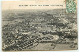 MONTLHERY - Panorama Pris Du Haut De La Tour (Côté De Linas) - Montlhery