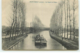 MONTBOUY - Le Canal De Briare - Péniche - Autres & Non Classés