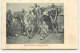 Kenya - Masai Women Carrying Firewood - Kenya