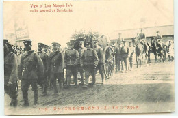 Japon - View Of Late Marquis Ito's Coffin Arrived At Shimbashi - Other & Unclassified