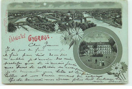 Hongrie - üdvözlet GYöRBöL - Gruss - 1898 - Hongarije