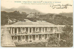 Guadeloupe - SAINT-CLAUDE - L'Hôpital Militaire (Corps Central) - Au Fond, La Villa Du Gouverneur - Sonstige & Ohne Zuordnung