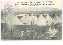 La France Au Maroc Oriental - SAFSAFAT - Vue Partielle Du Camp à L'intérieur De La Redoute - Other & Unclassified