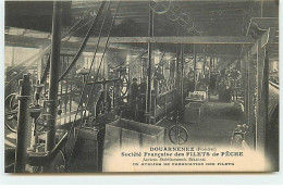 DOUARNENEZ - Société Françaises Des Filets De Pêche - Un Atelier De Fabrication Des Filets - Douarnenez